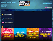 Tablet Screenshot of jensenbeachbowl.com